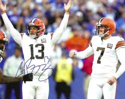 Autographed COREY BOJORQUEZ 8X10 Cleveland Browns Photo
