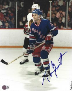 AUTOGRAPHED TONY GRANATO 8X10 New York Rangers Photo