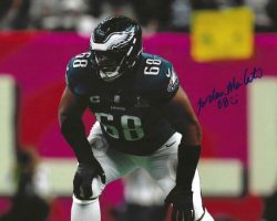 Autographed JORDAN MAILATA Philadelphia Eagles 8X10 Photo