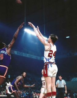 Autographed JACK MARIN 8x10 Baltimore Bullets Photo