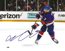 Autographed ADAM PELECH 8x10 New York Islanders Photo
