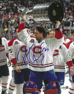 Autographed PATRICK ROY 8X10 Montreal Canadiens Photo JSA
