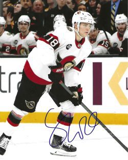 Autographed TIM STUTZLE 8X10 Ottawa Senators photo