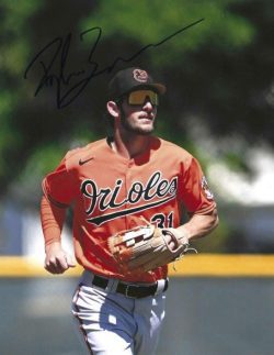 AUTOGRAPHED DYLAN BEAVERS 8X10 Baltimore Orioles Photo