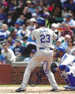 AUTOGRAPHED CASEY BLAKE 8X10 Los Angeles Dodgers photo