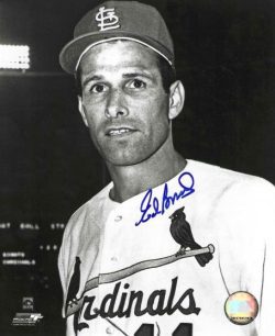 AUTOGRAPHED ED BRESSOUD 8X10 St. Louis Cardinals photo