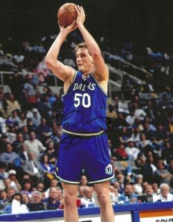 Autographed GREG DREILING 8x10 Dallas Mavericks Photo