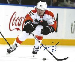 Autographed RUSLAN FEDOTENKO 8x10 Philadelphia Flyers Photo