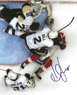Autographed HAL GILL 8X10 Pittsburgh Penguins Photo