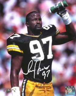 Autographed TIM HARRIS 8x10 Green Bay Packers Photo