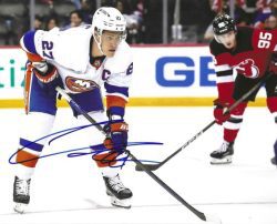 Autographed ANDERS LEE 8x10 New York Islanders Photo