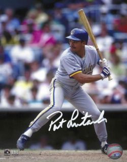 AUTOGRAPHED PAT LISTACH 8x10 Milwaukee Brewers Photo