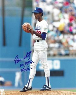 AUTOGRAPHED  Ramon Martinez "No Hitter 7/14/95" 8x10 Los Angeles Dodgers photo