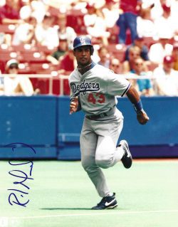 AUTOGRAPHED RAUL MONDESI 8X10 Los Angeles Dodgers Photo