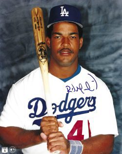 AUTOGRAPHED RAUL MONDESI 8X10 Los Angeles Dodgers Photo