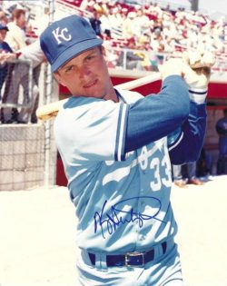 AUTOGRAPHED KEVIN SEITZER 8X10 Kansas City Royals Photo