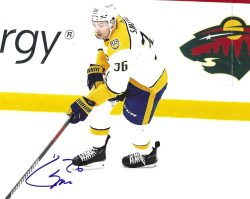 Autographed COLE SMITH 8x10 Nashville Predators Photo