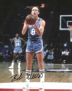 AUTOGRAPHED BOB WEISS 8X10 Buffalo Braves photo