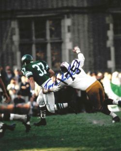 Autographed TOM WOODESHICK 8x10 Philadelphia Eagles Photo