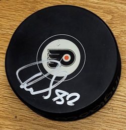 Autographed IVAN FEDOTOV Philadelphia Flyers Hockey Puck