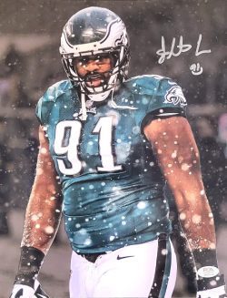 Autographed FLETCHER COX 11X14 Philadelphia Eagles Photo PSA