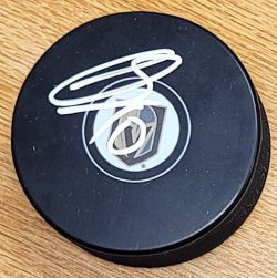 Autographed COLTON SISSONS Vegas Golden Knights Hockey Puck