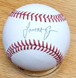 Autographed LUCAS ERCEG Official Major League Baseball