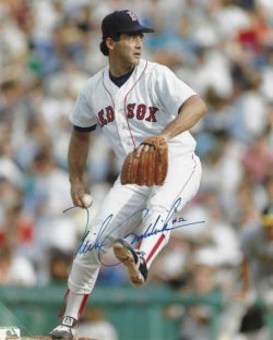 AUTOGRAPHED MIKE BODDICKER 8x10 Boston Red Sox Photo