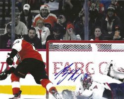 Autographed BOBBY BRINK 8X10 Philadelphia Flyers Photo