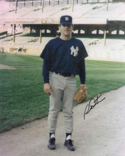 AUTOGRAPHED RICH DOTSON 8x10 New York Yankees Photo