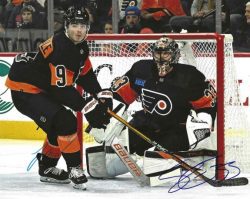 Autographed JAMIE DRYSDALE and SAMUEL ERSSON 8X10 Philadelphia Flyers Photo