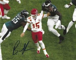 Autographed BRANDON GRAHAM 8X10 Philadelphia Eagles Photo