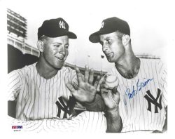 AUTOGRAPHED BOB GRIM 8X10 NEW YORK YANKEES photo PSA/DNA