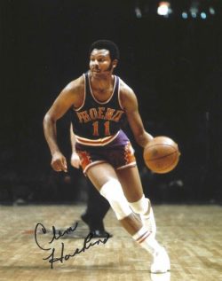 Autographed CLEM HASKINS Phoenix Suns  8X10 Photo