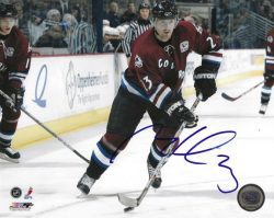 Autographed MILAN HEJDUK 8x10 Colorado Avalanche Photo