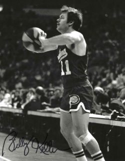 Autographed BILLY KELLER 8X10 Indiana Pacers Photo