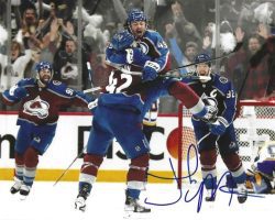 Autographed JOSH MANSON 8x10 Colorado Avalanche Photo