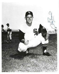 AUTOGRAPHED LES MOSS 8X10 Chicago White Sox photo