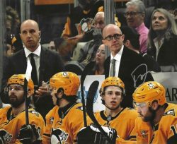 Autographed DAN MUSE Pittsburgh Penguins 8x10 Photo