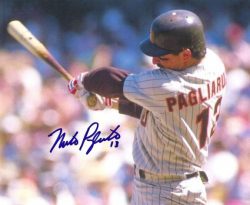 AUTOGRAPHED MIKE PAGLIARULO 8X10 San Diego Padres photo