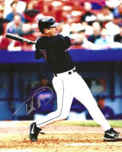 AUTOGRAPHED TODD PRATT 8x10 New York Mets photo