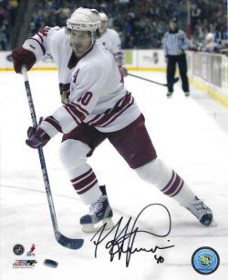 Autographed MIKE RICCI 8X10 Phoenix Coyotes Photo