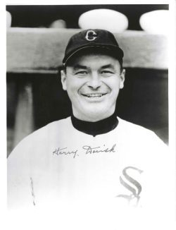 AUTOGRAPHED HARRY DORISH 8x10 Chicago White Sox Photo