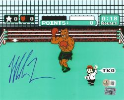 Autographed MIKE TYSON Boxing 8x10 photo Beckett Hologram