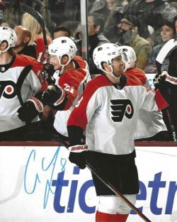 Autographed CAM YORK 8X10 Philadelphia Flyers Photo