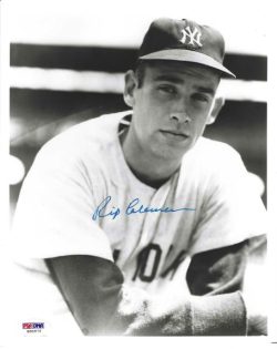 AUTOGRAPHED RIP COLEMAN 8x10 New York Yankees Photo PSA/DNA Hologram