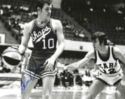 Autographed GLEN COMBS 8x10 Dallas Chaparrals Photo