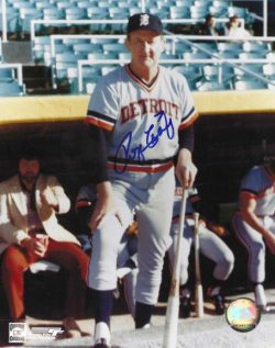 AUTOGRAPHED 8x10 ROGER CRAIG Detroit Tigers Photo