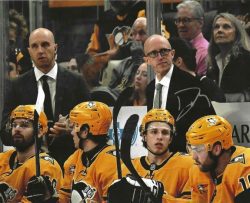 Autographed DAN MUSE Pittsburgh Penguins 8x10 Photo