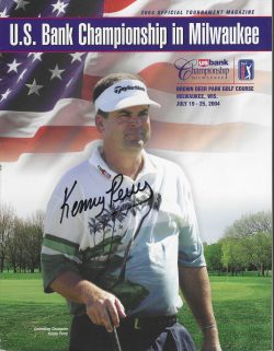 Autographed KENNY PERRY PGA US Bank Championship Program July 2004